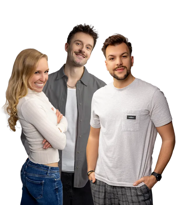 Dino, Steffi & Ivo von Absolut Top2000er